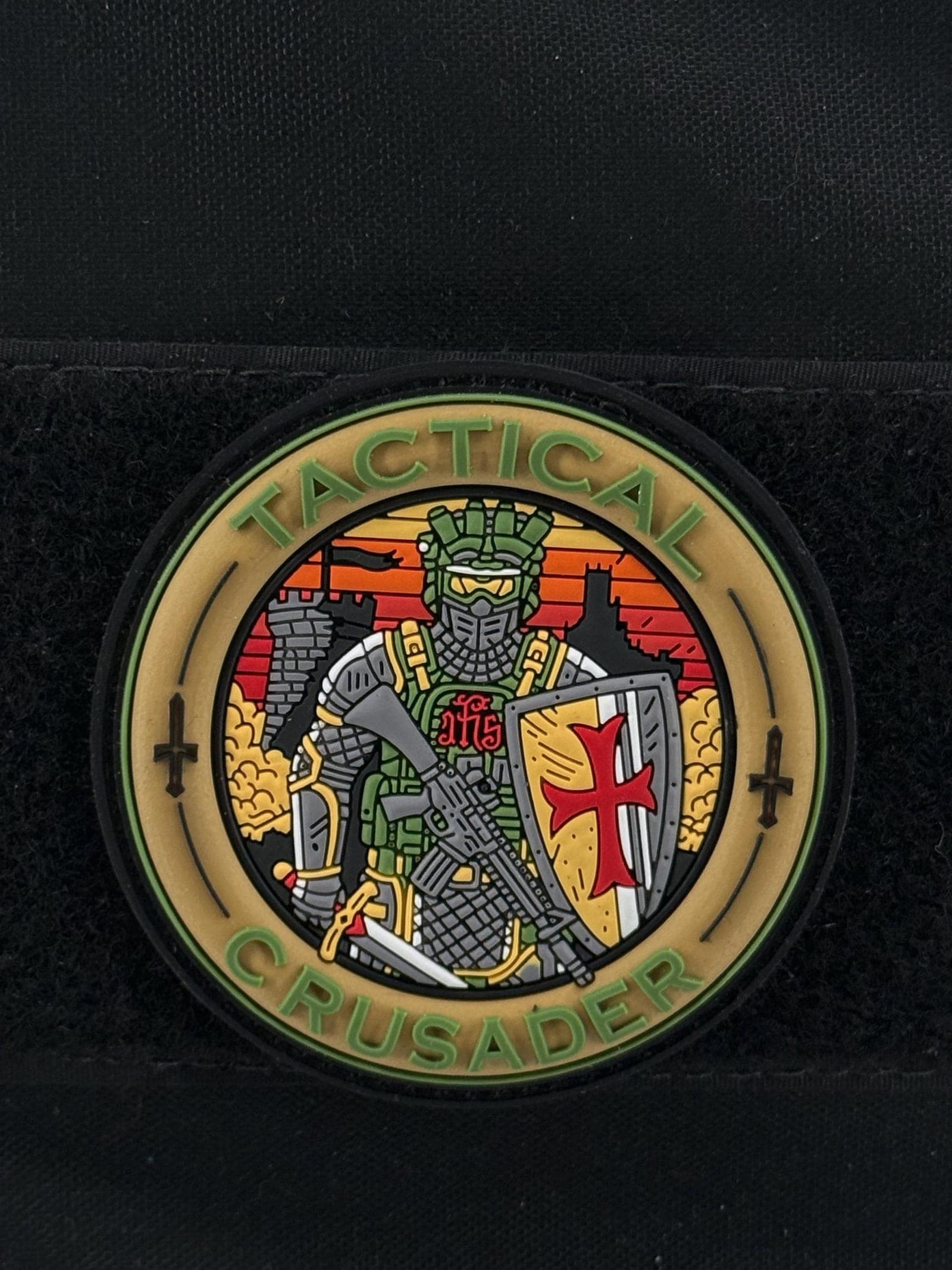 Tactical Crusader PVC Morale Patch