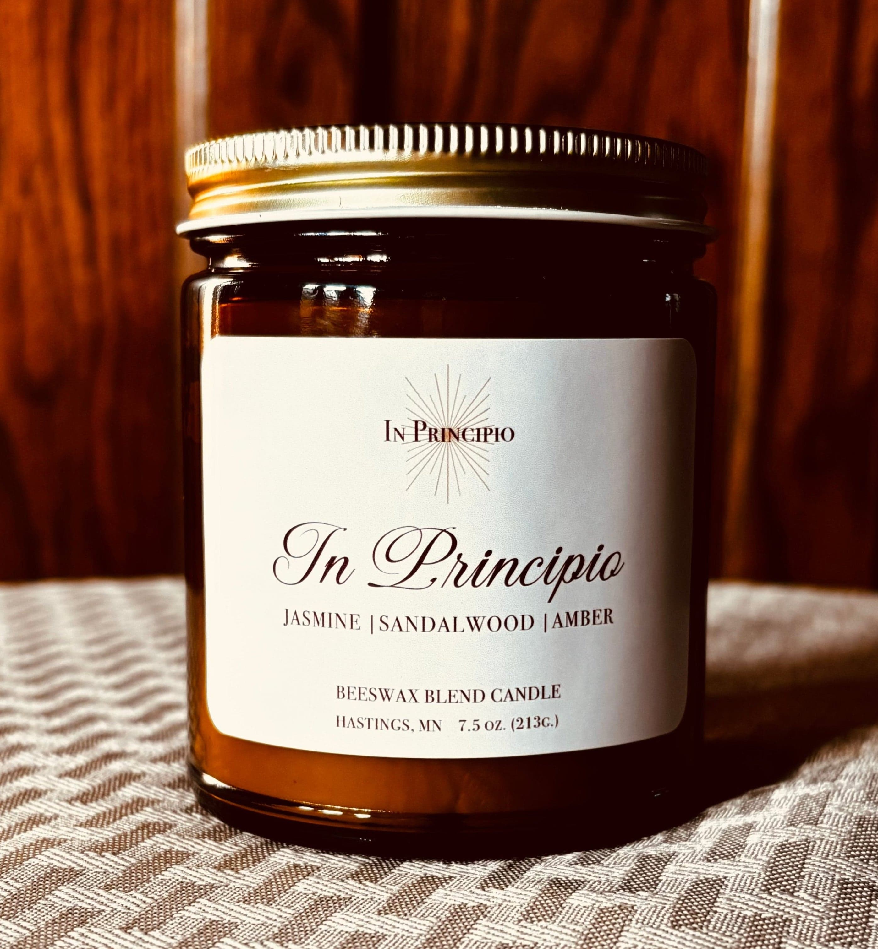 In Principio Candle