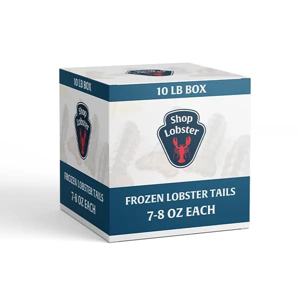 10 lb Jumbo Maine Lobster Tails (7–8 oz Each)